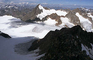 Schrankogel vom Gipfel der Ruderhofspitze [Zum Vergrern anklicken]