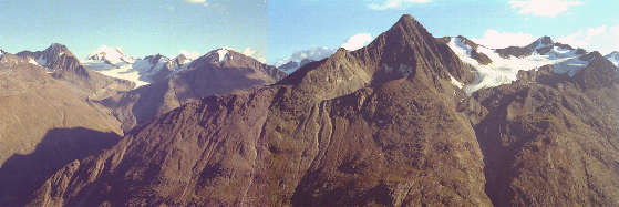 Blick von der Breslauer Hütte