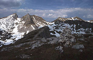 Blick von der Haidachstellwand [Zum Vergrößern anklicken]