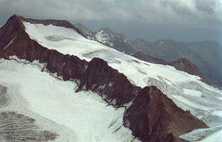 Blick vom Wilden Pfaff auf Wilden Freiger