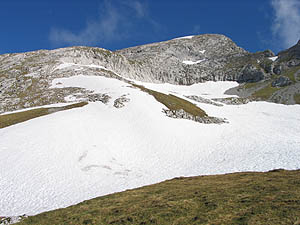 Grabenkarspitze aus dem Lackenkar [Zum Vergrößern anklicken]