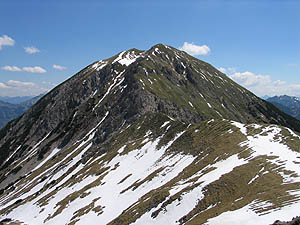 Grasbergjoch von Nordwesten [Zum Vergrößern anklicken]