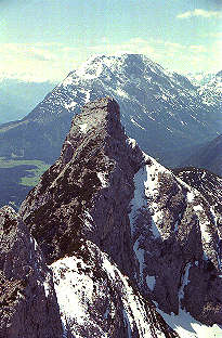 Hintere Arnspitze vor der Hohen Munde