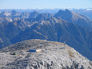 Ostgipfel der Hohe Munde [Zum Vergrößern anklicken]