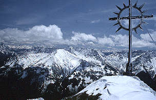 Gipfel der Kohlbergspitze [Zum Vergrößern anklicken]