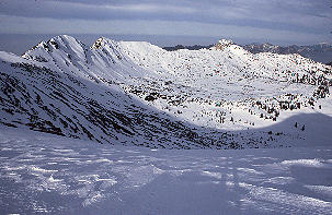 Michelfeld von der Weilheimer Hütte, Estergebirge [Zum Vergrößern anklicken]