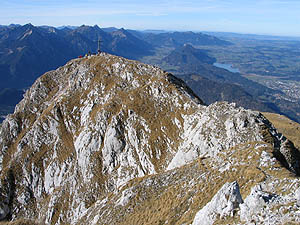 Westgipfel des Säuling [Zum Vergrößern anklicken]