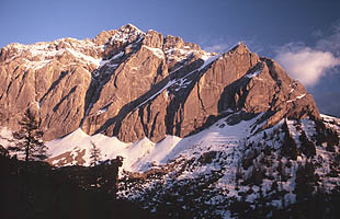 Speckkarspitze von Norden [Zum Vergrößern anklicken]