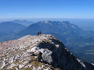 Untersberg vom Hohen Göll [Zum Vergrößern anklicken]