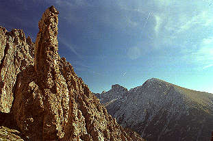 Am Zirler Klettersteig [Zum Vergrößern anklicken]